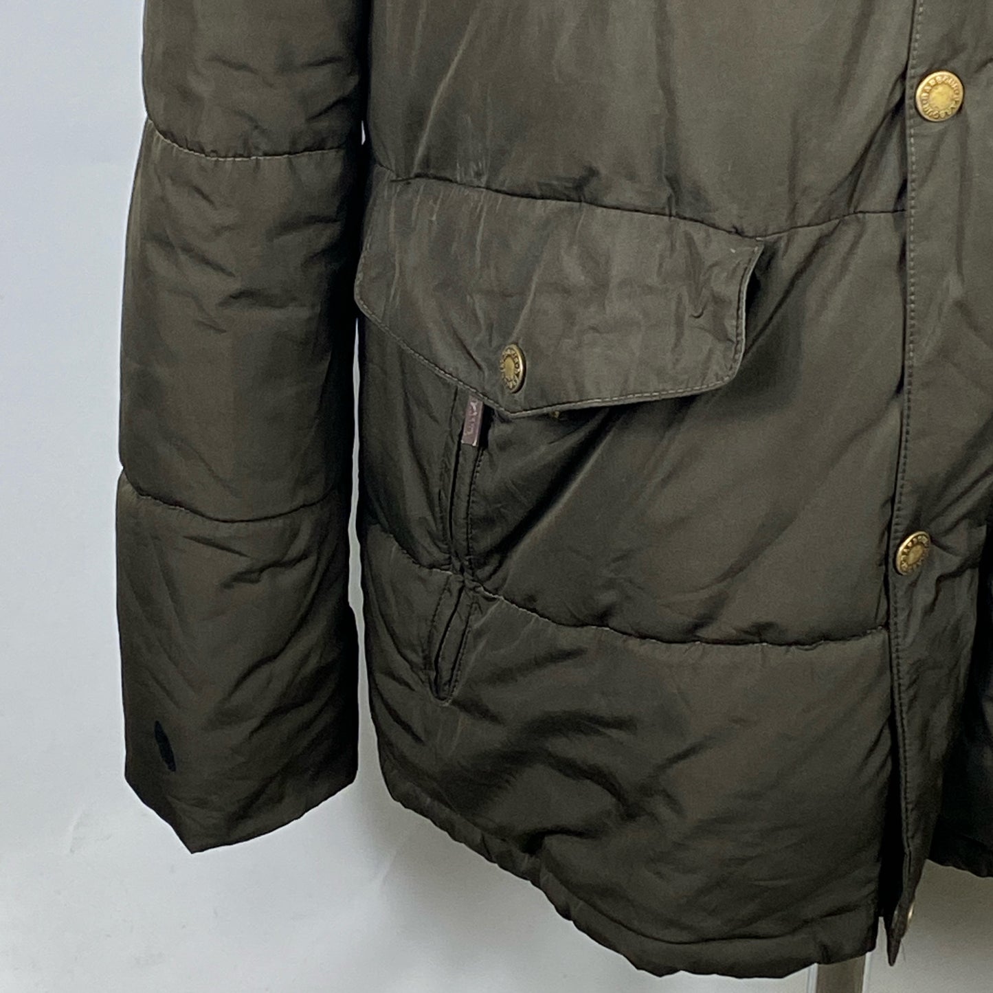 Piumino Barbour verde recente Cromer Jacket XXL-Olive Cromer Hooded Jacket size XXL