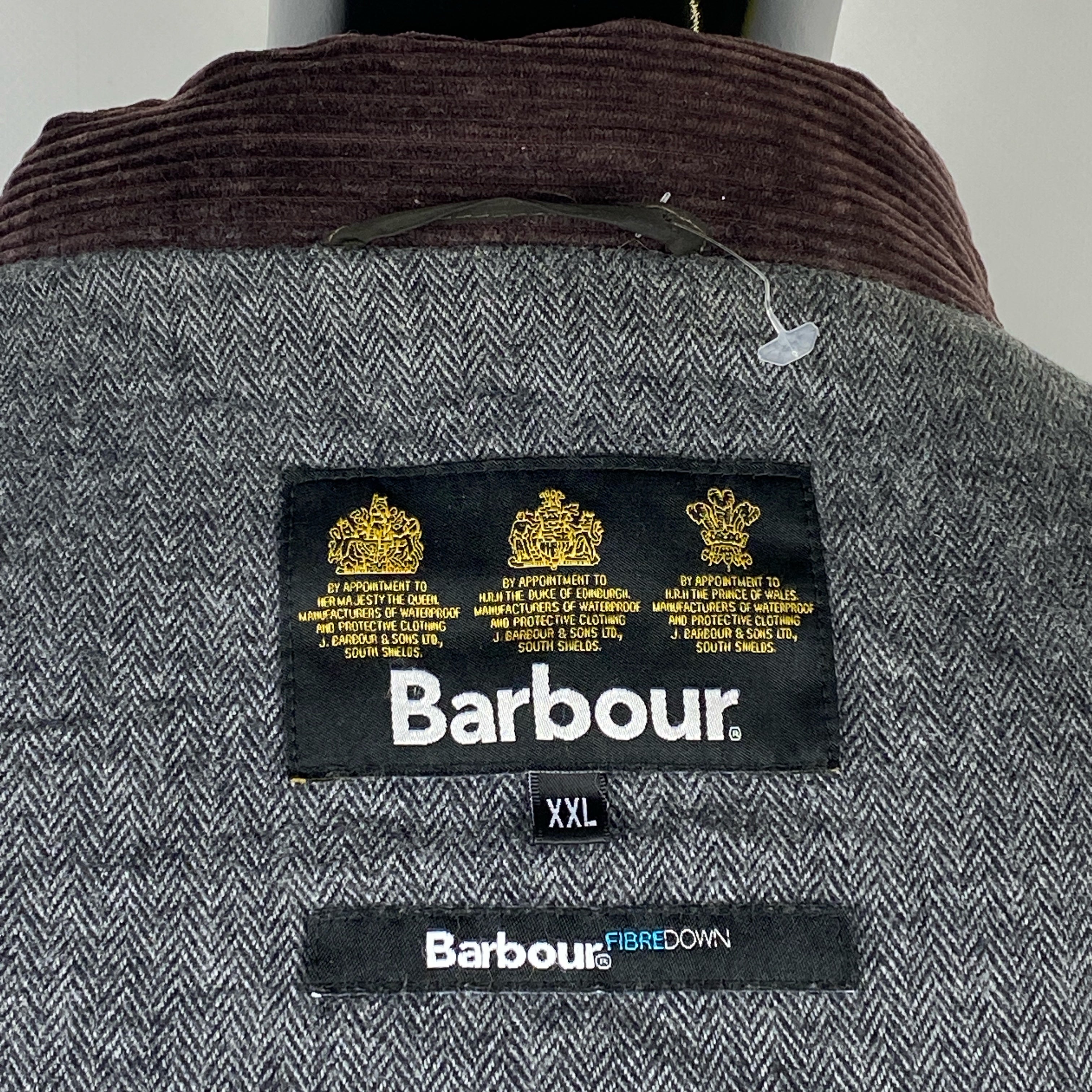 Barbour sales jacket xxl