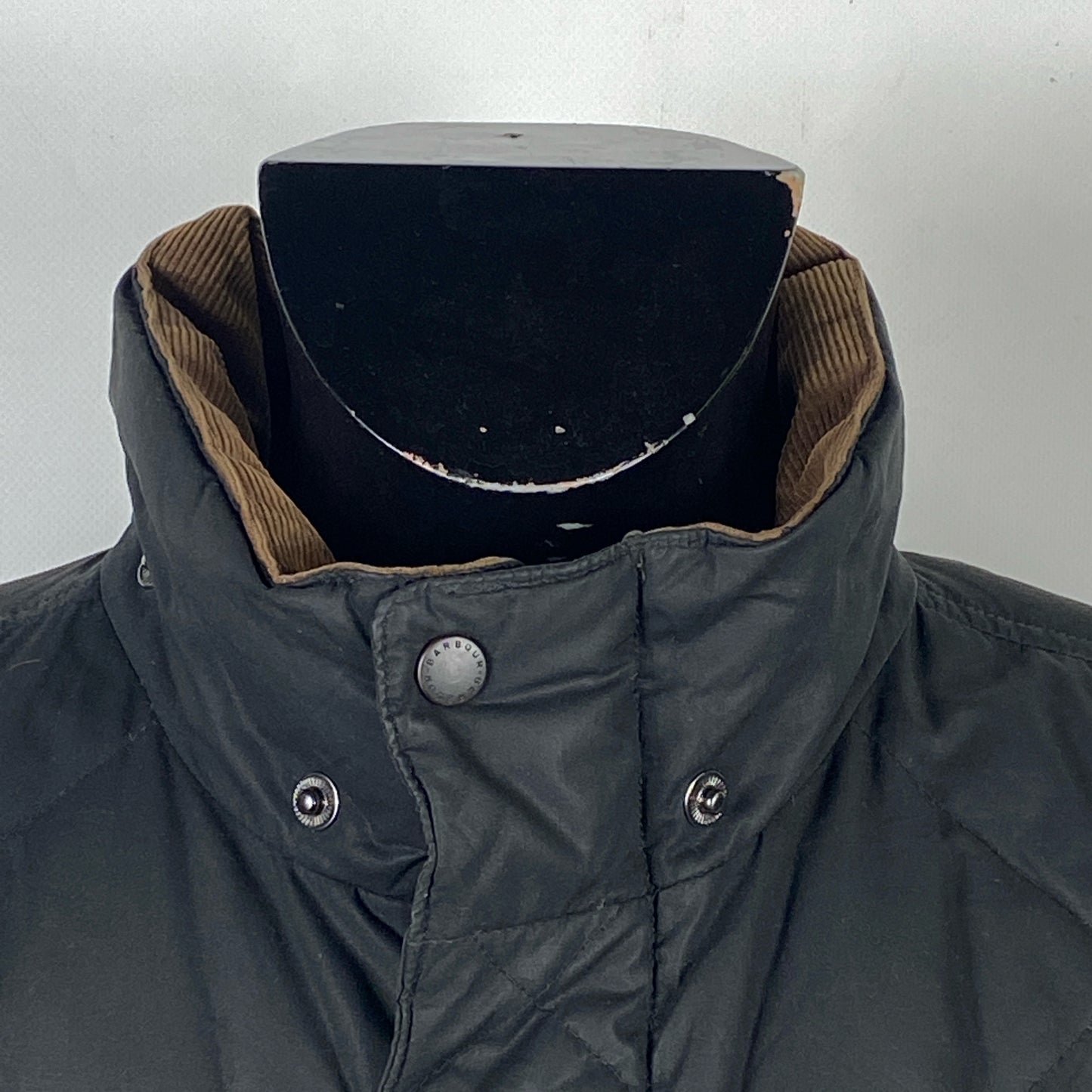 Barbour Piumino cerato Nero Uomo Small - Man Black wax puffer jacket Size Small