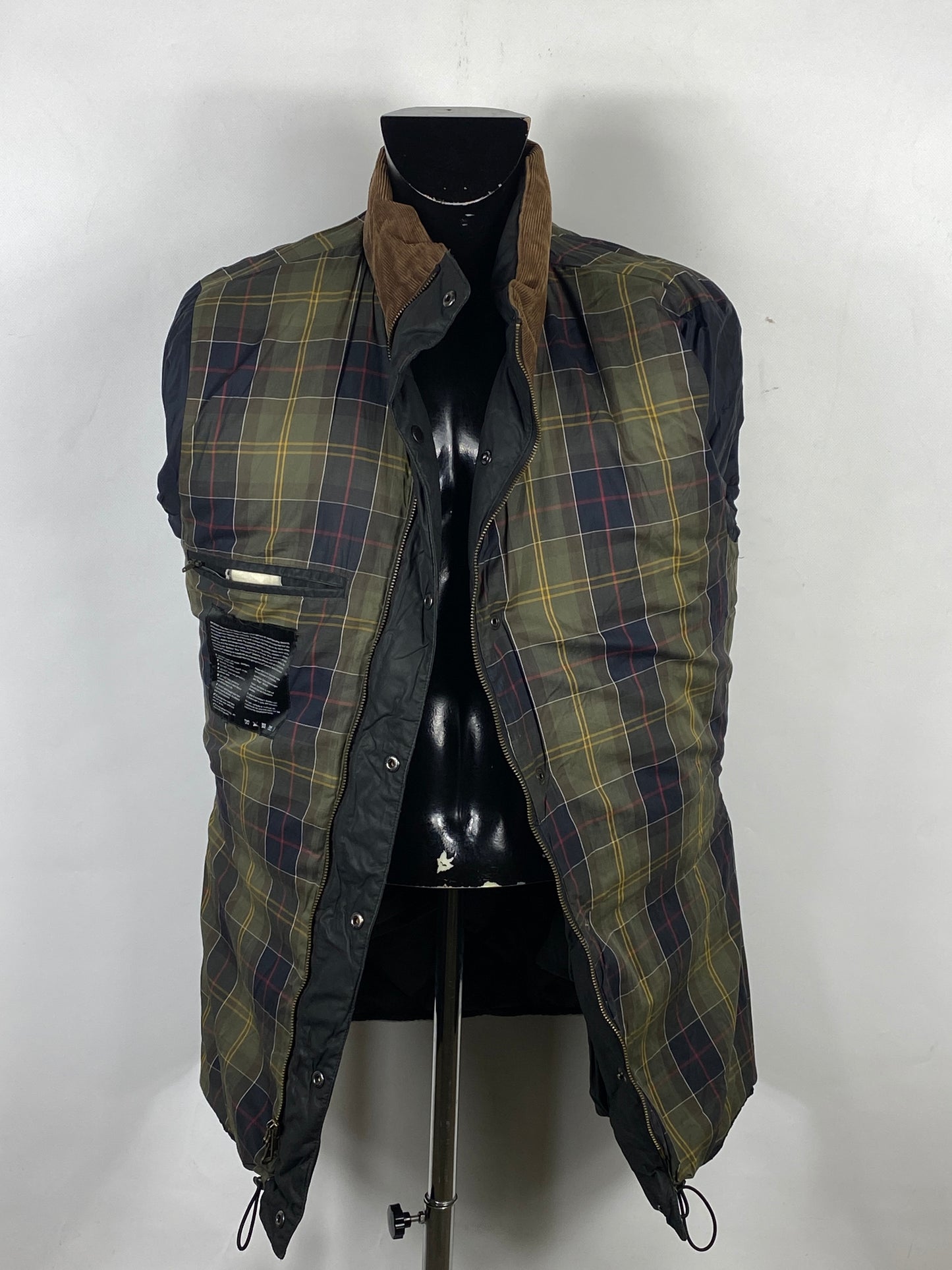 Barbour Piumino cerato Nero Uomo Small - Man Black wax puffer jacket Size Small