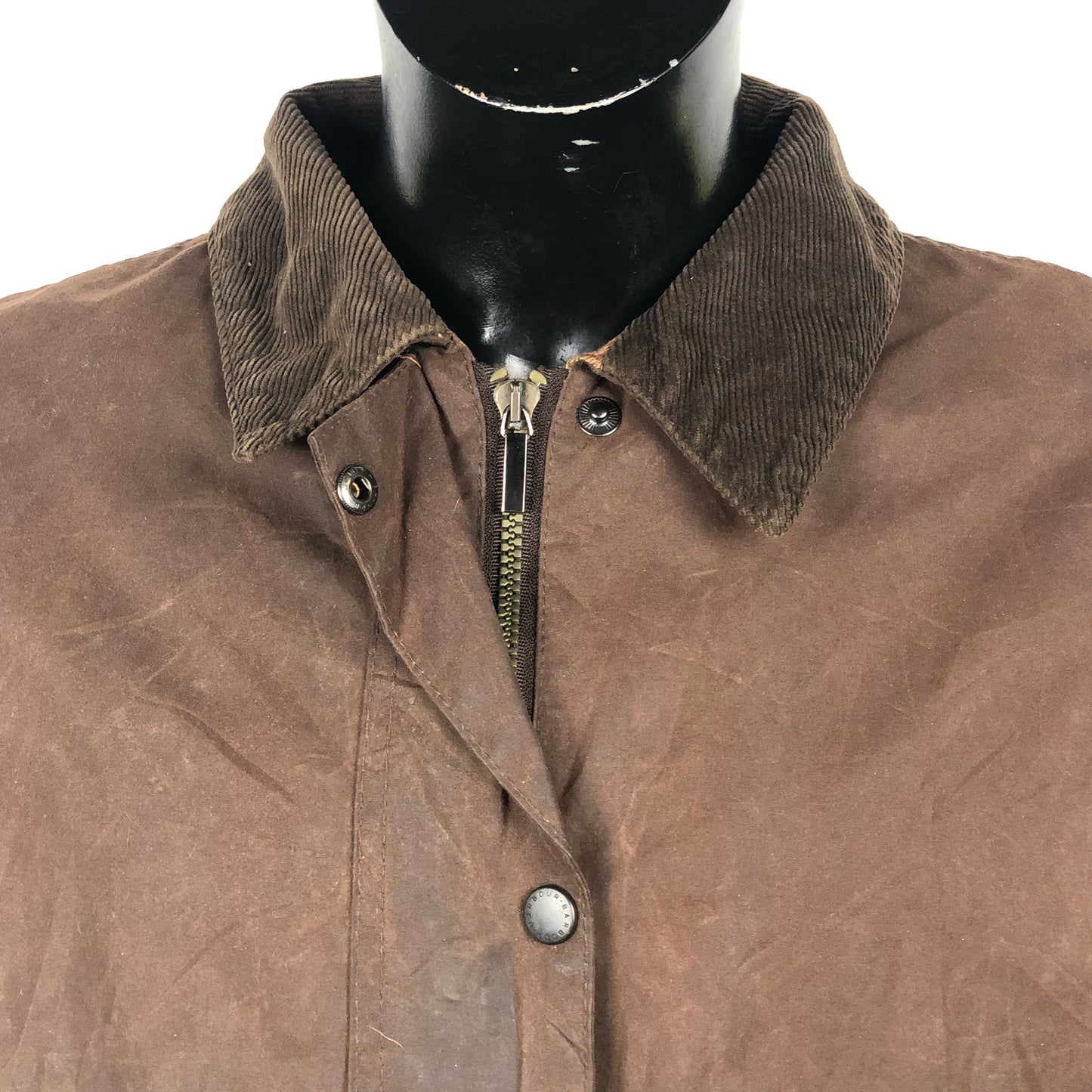 Giacca Barbour Marrone Newmarket UNISEX Tg.48 Brown Wax Jacket UK18