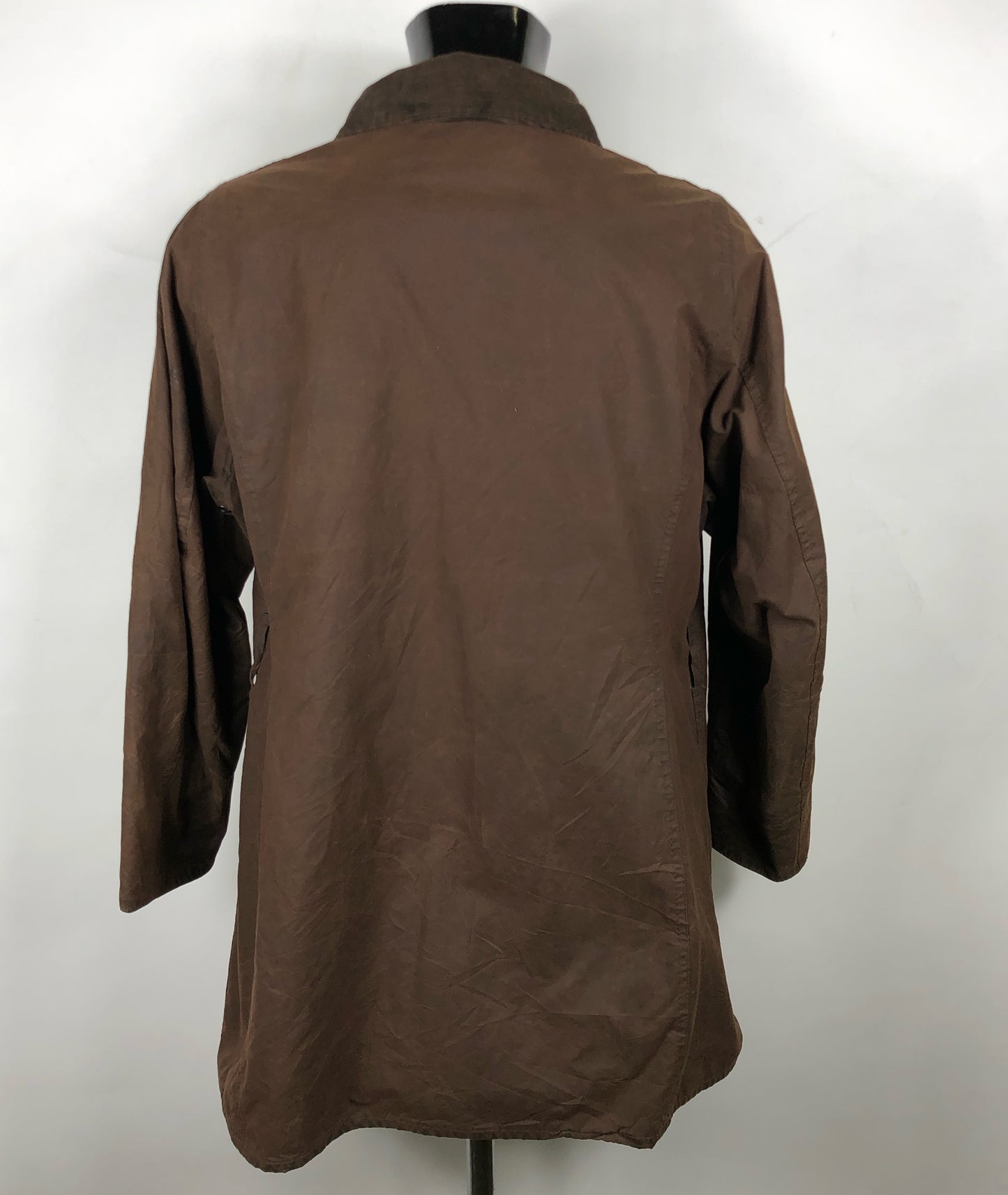 Giacca Barbour Marrone Newmarket UNISEX Tg.48 Brown Wax Jacket UK18