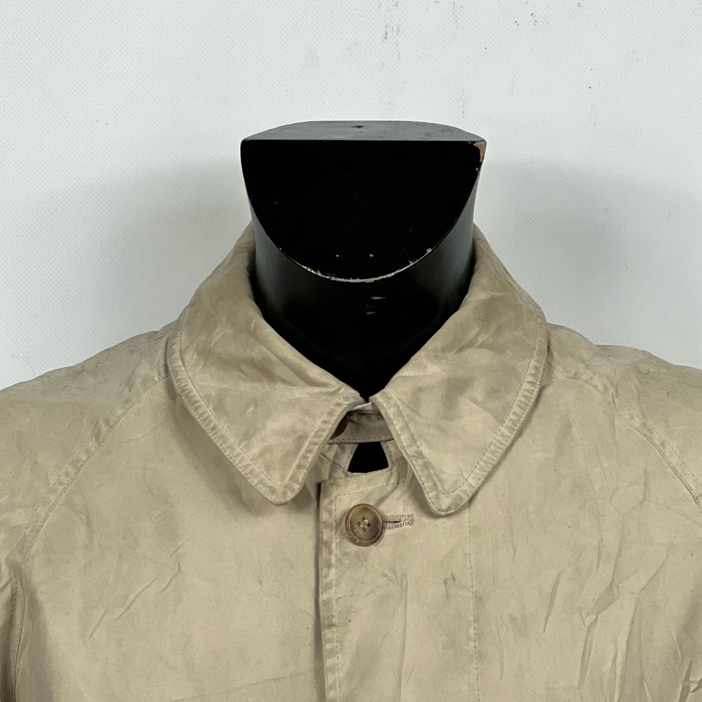 Barbour Trench da uomo beige Small - Light Spring Trench Cream Jacket size S