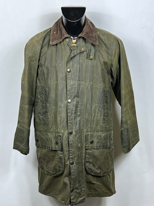 Barbour Gamefair Verde C38/97 cm Green Wax Gamefair Jacket c38 Small