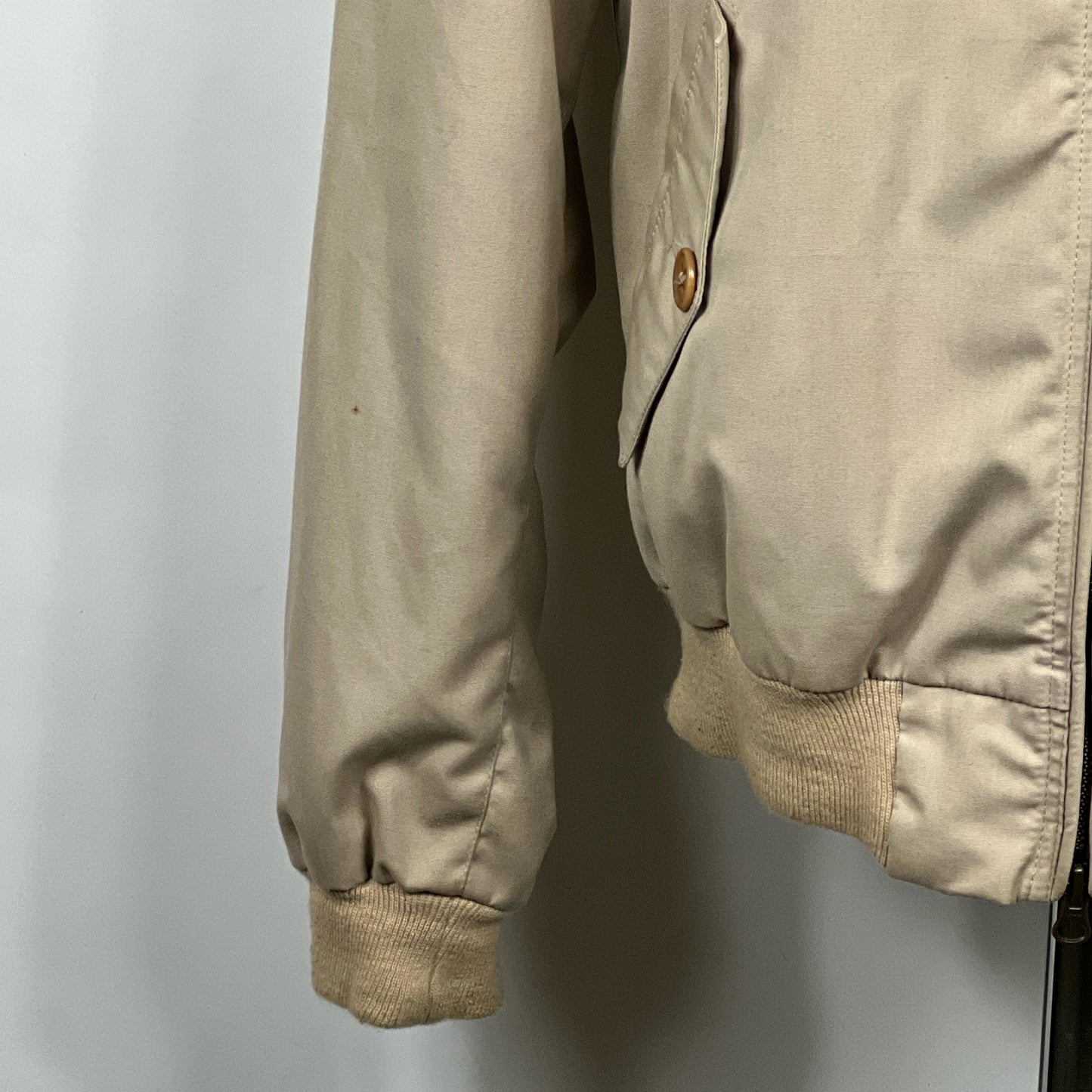 Giacca Barbour Beige corta cotone Medium - Beige Cotton Jacket Size Medium
