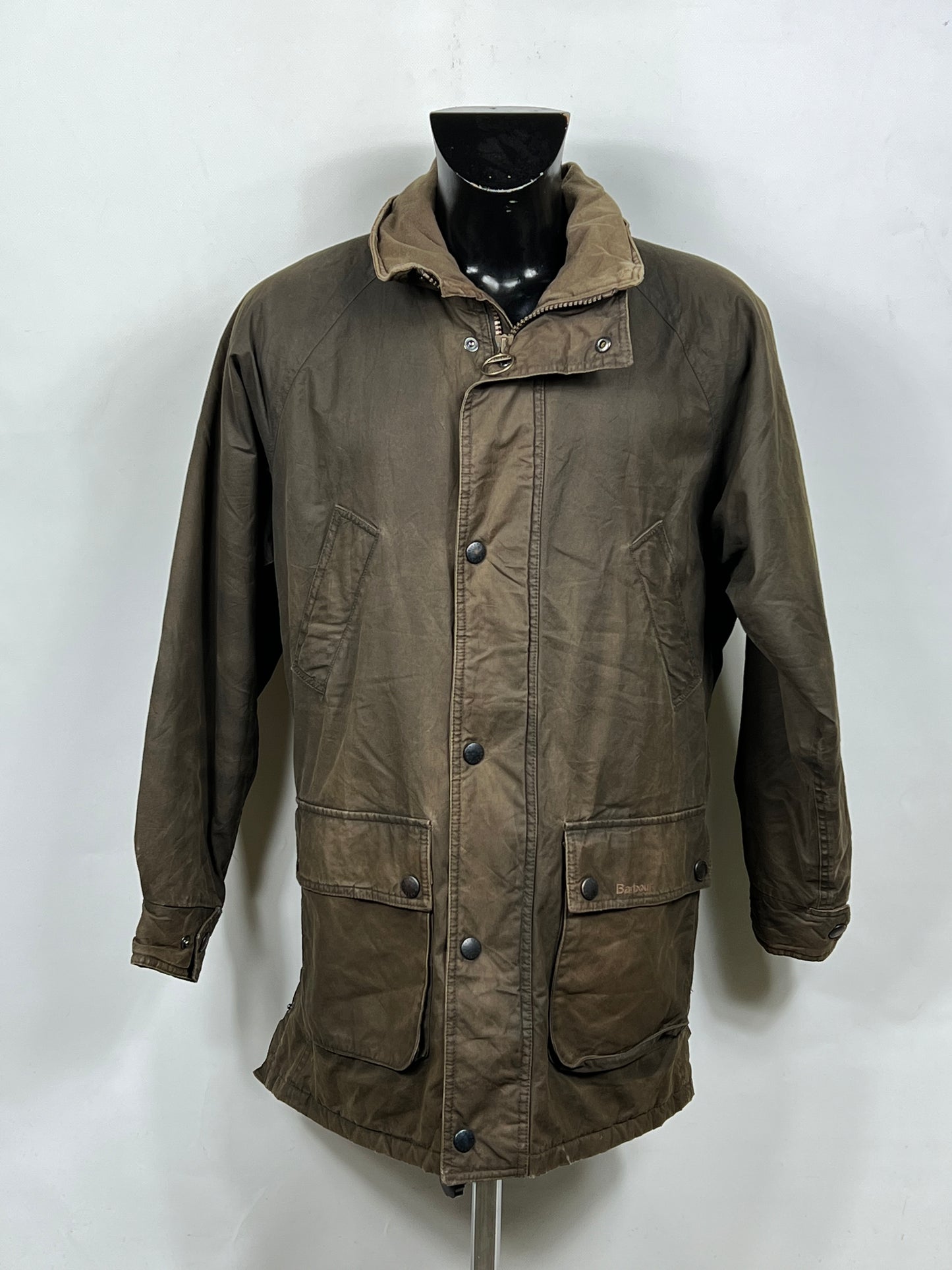 Giacca Barbour Parka Duracotton Marrone Medium - Brown Duracotton Parka Size M