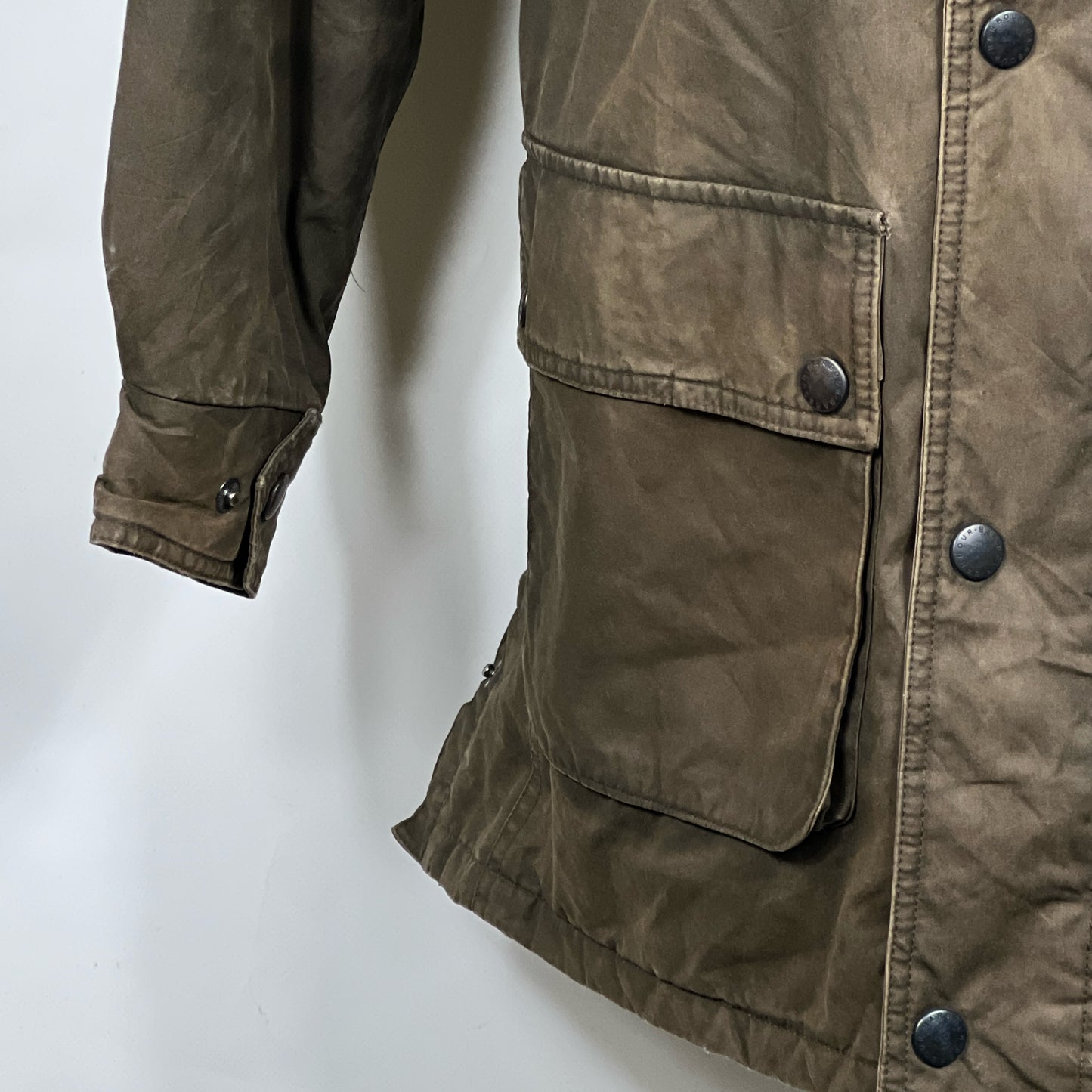 Giacca Barbour Parka Duracotton Marrone Medium - Brown Duracotton Parka Size M