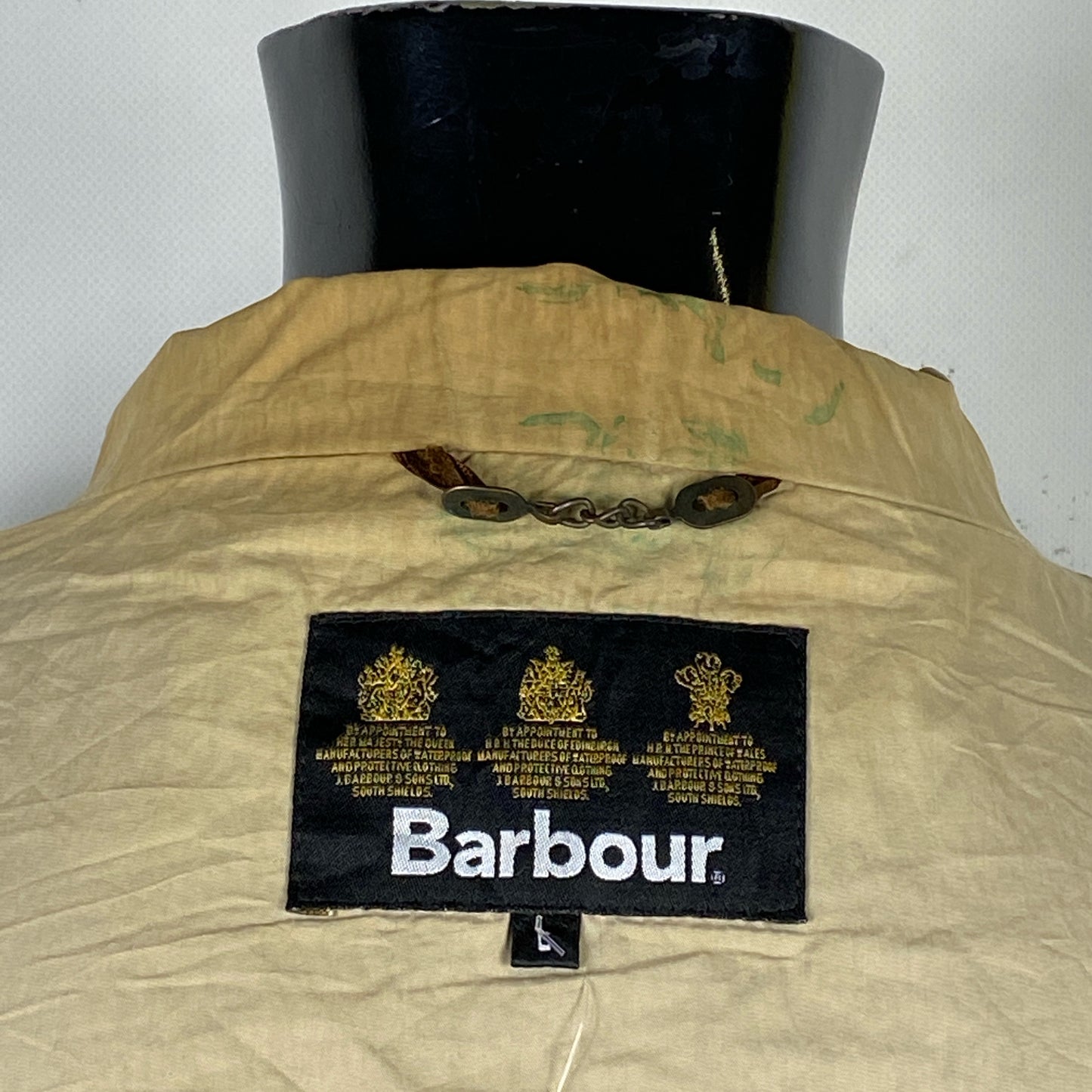 Barbour Giacca Beige quattro tasche Large Traveller Four Pockets Jacket Size L