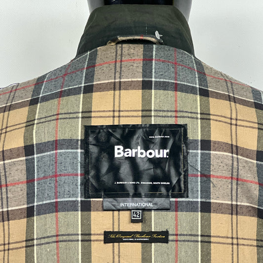 Giacca Barbour International Lightweight Nero 42 - Black International Jacket Large