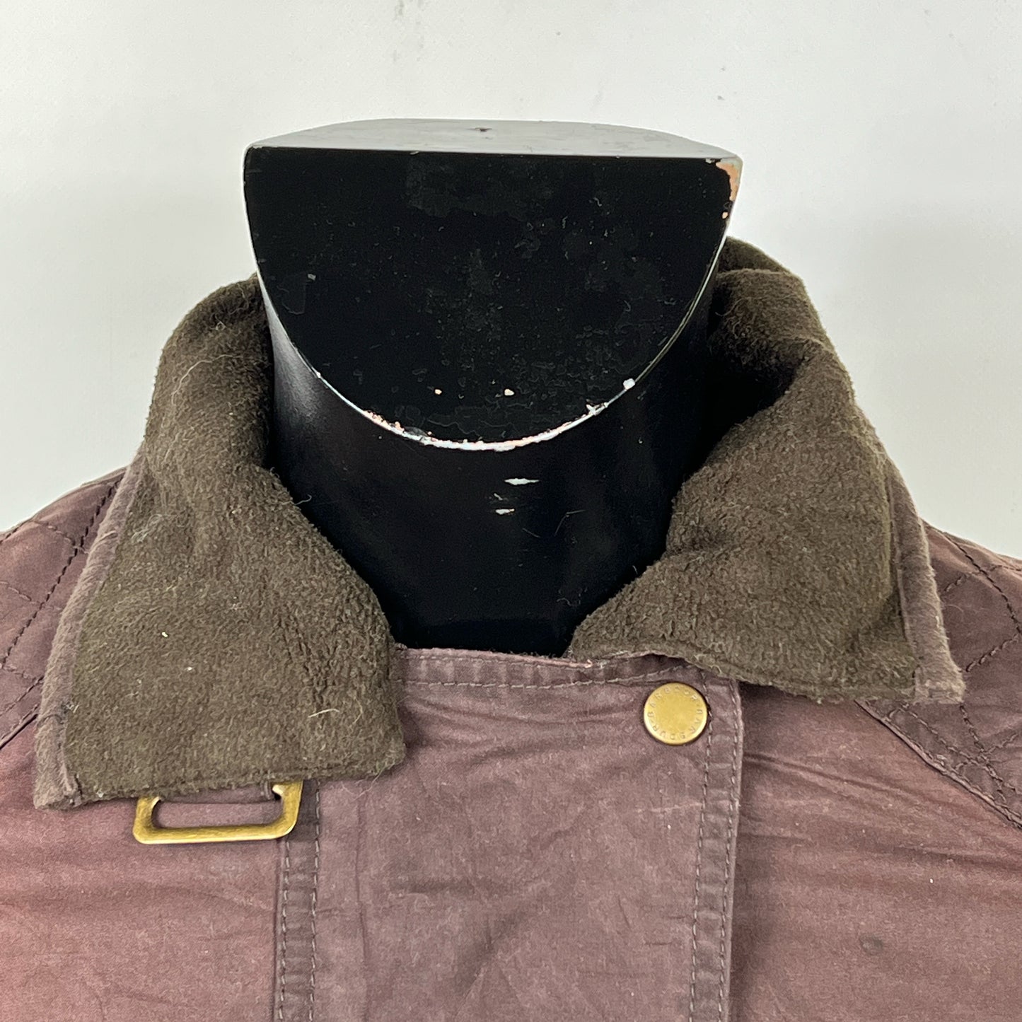 Giacca Barbour Donna Marrone cerata Small UK10 International Brown Wax Lady Jacket