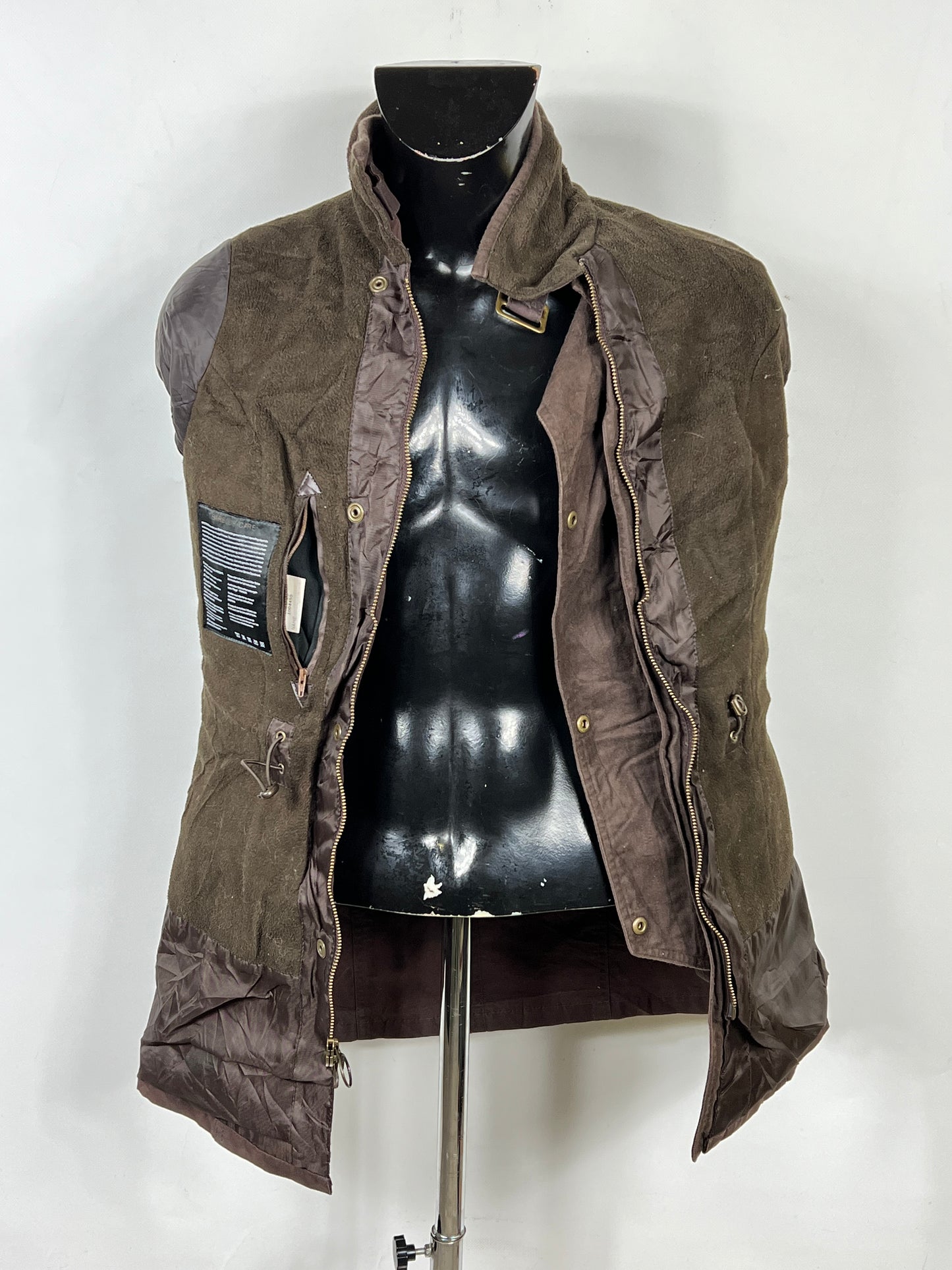 Giacca Barbour Donna Marrone cerata Small UK10 International Brown Wax Lady Jacket