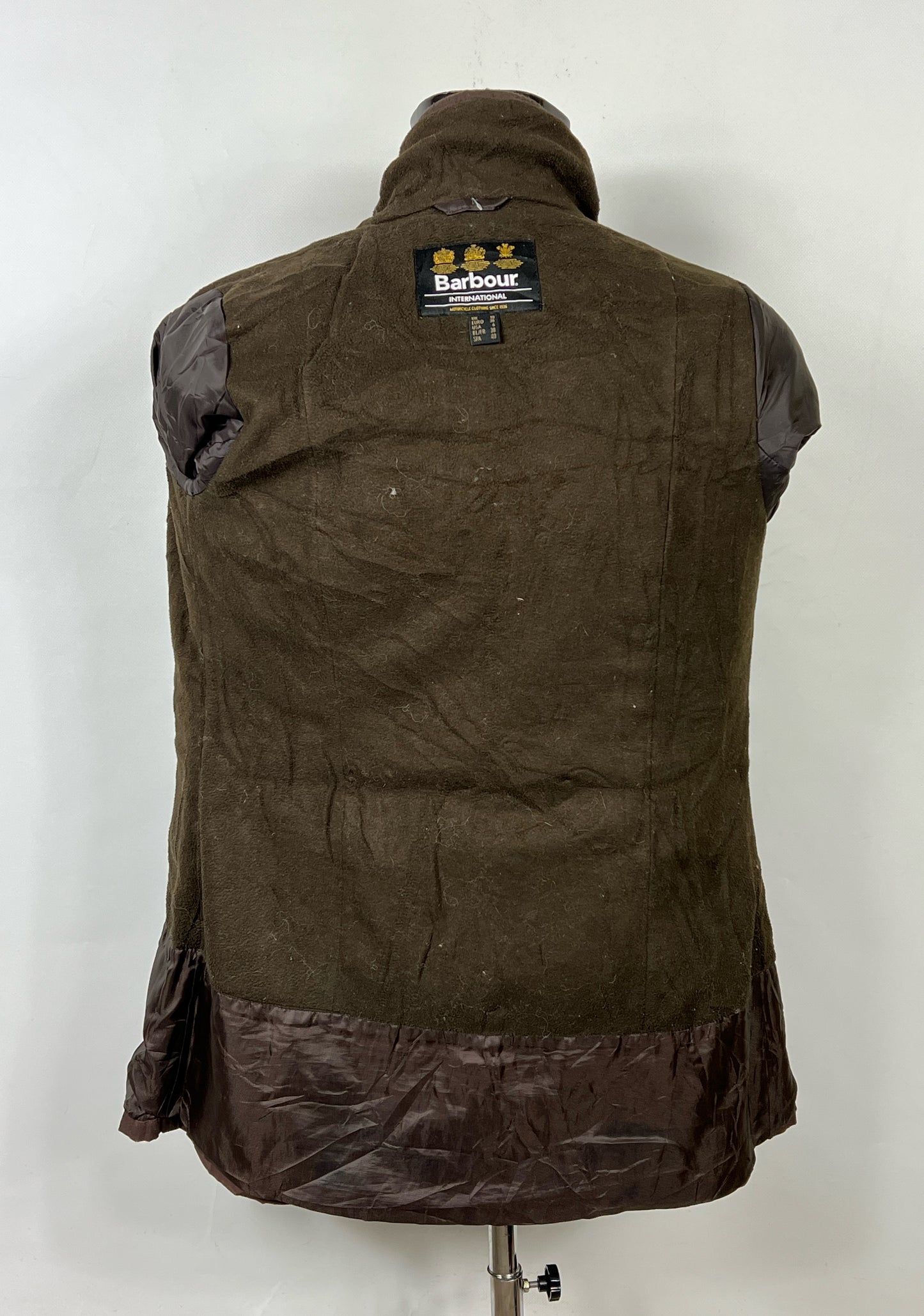 Giacca Barbour Donna Marrone cerata Small UK10 International Brown Wax Lady Jacket