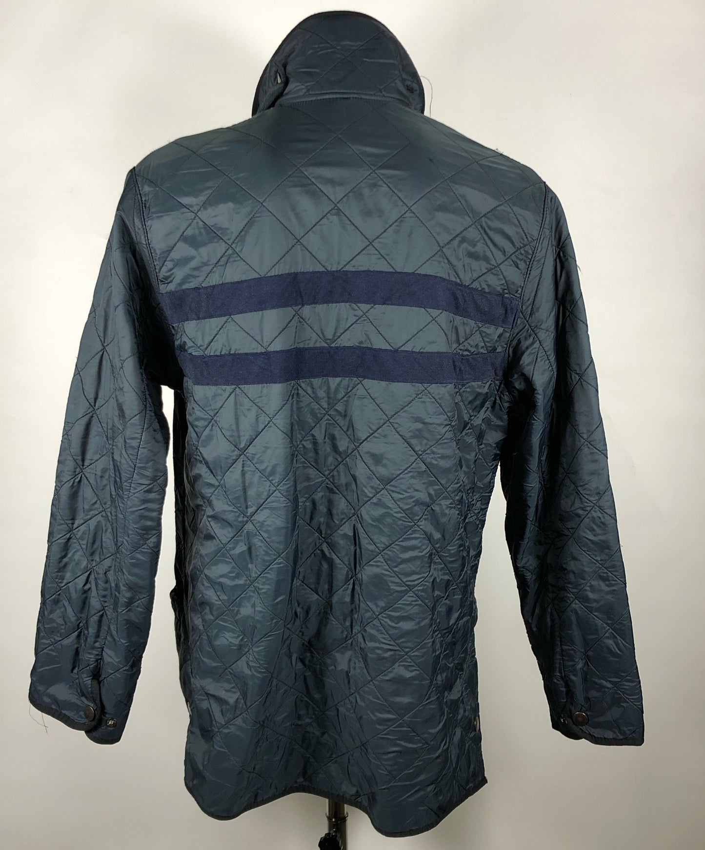 Giacca a vento trapuntata Barbour Blu Medium - Quilted Duracotton Navy Jacket Size M