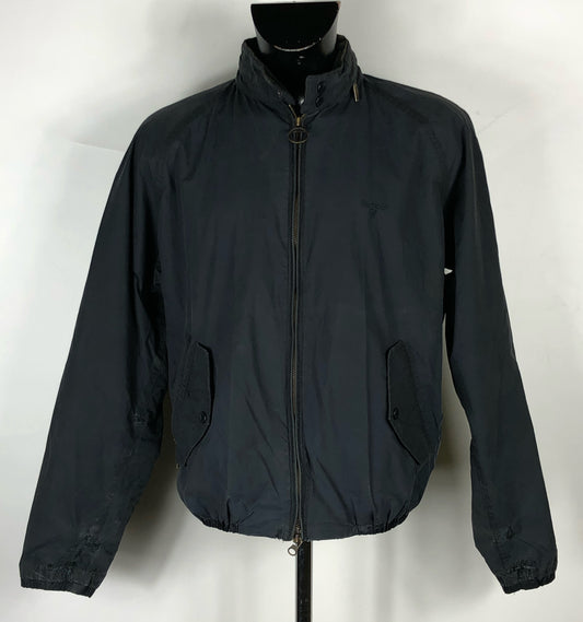 Giacca Barbour Uomo Harrington blu Large Man Harrington navy Short Jacket Size L