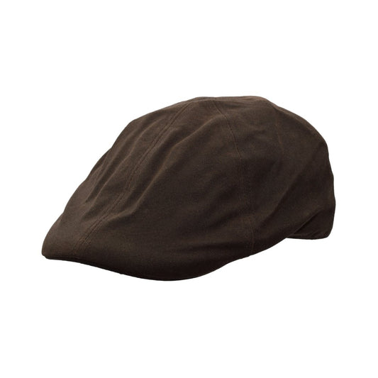 Coppola nuova cerata inglese marrone- New English Duckbill Brown wax Cap