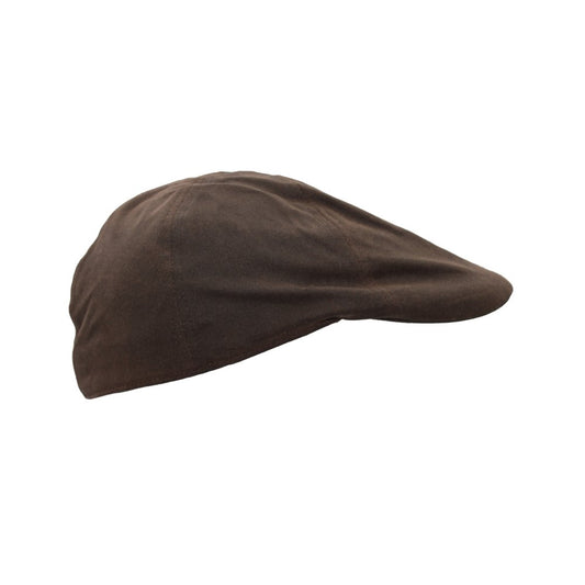 Coppola nuova cerata inglese marrone- New English Duckbill Brown wax Cap