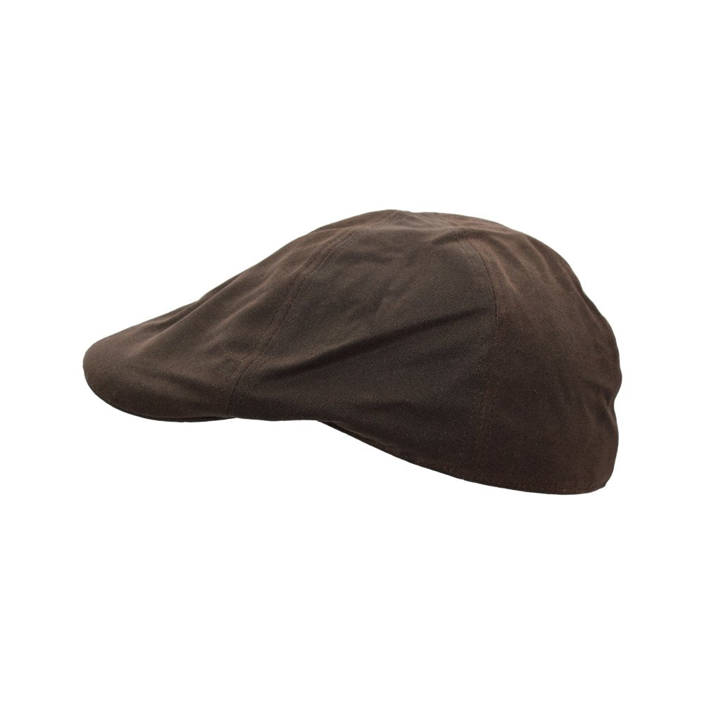 Coppola nuova cerata inglese marrone- New English Duckbill Brown wax Cap