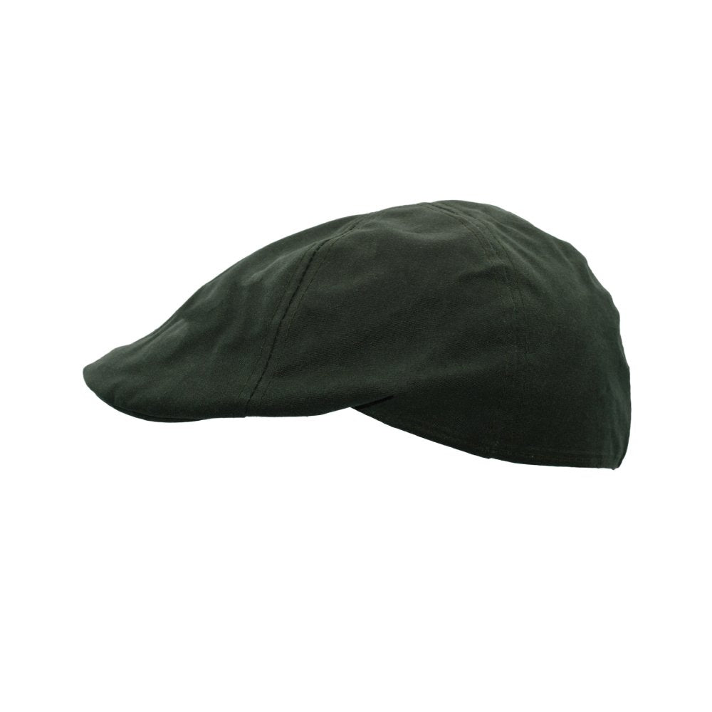 Coppola nuova cerata inglese verde- New English Duckbill olive wax Cap