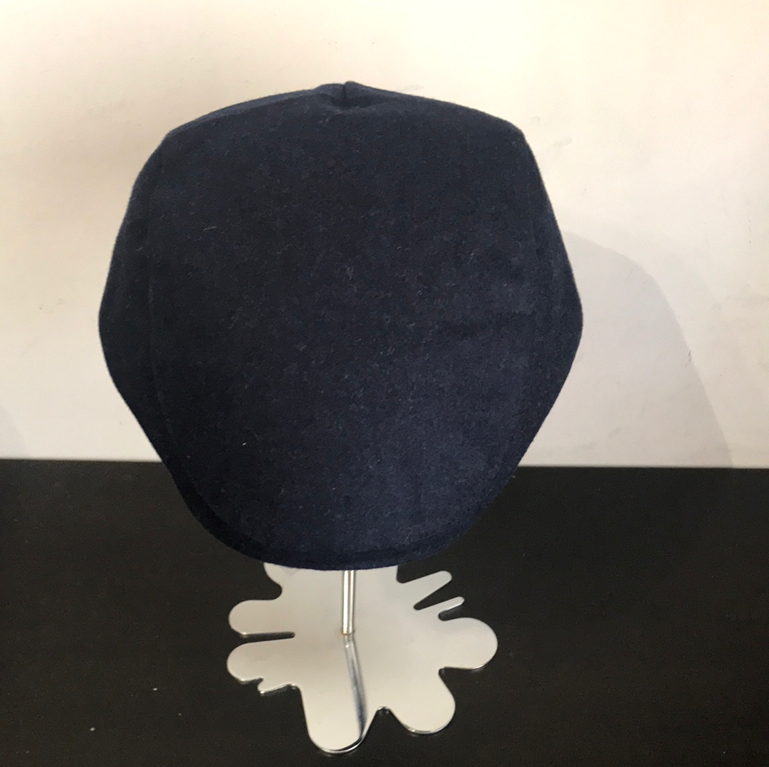 Coppola nuova inglese blu notte in lana disponibile in due misure - English New Flat Cap - Shop In London