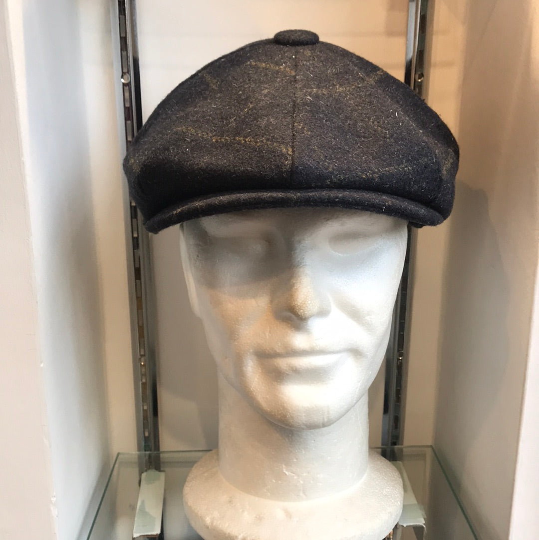 Coppola nuova inglese stile Peaky Blinders in tweed blu - Shop In London