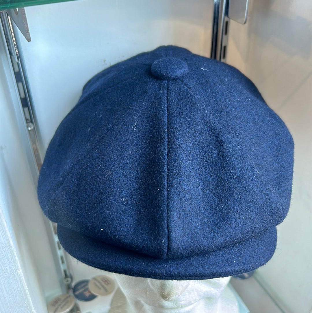 Coppola nuova inglese stile Peaky Blinders blu notte