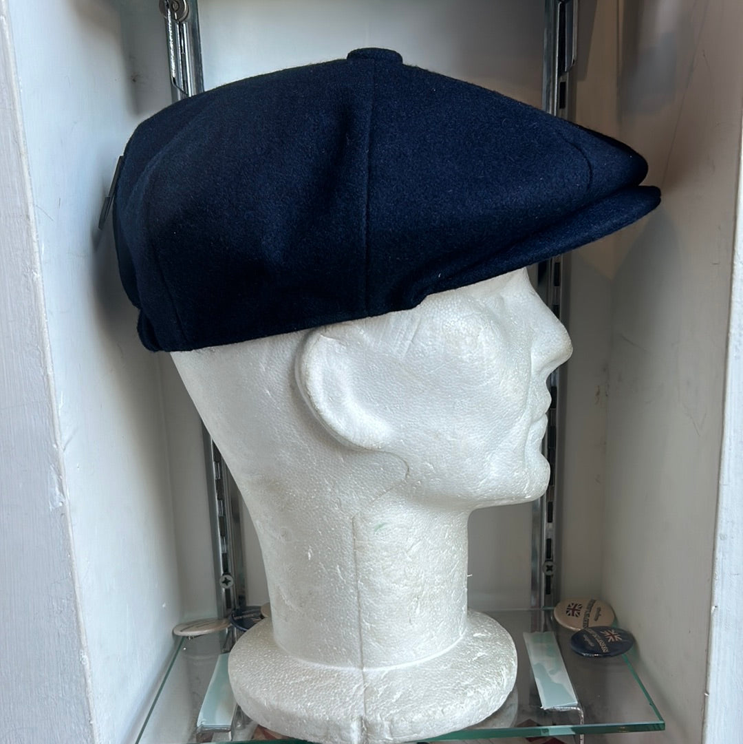 Coppola nuova inglese stile Peaky Blinders blu notte