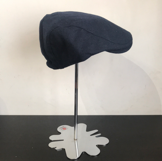 Coppola nuova inglese blu notte in lana disponibile in due misure - English New Flat Cap - Shop In London