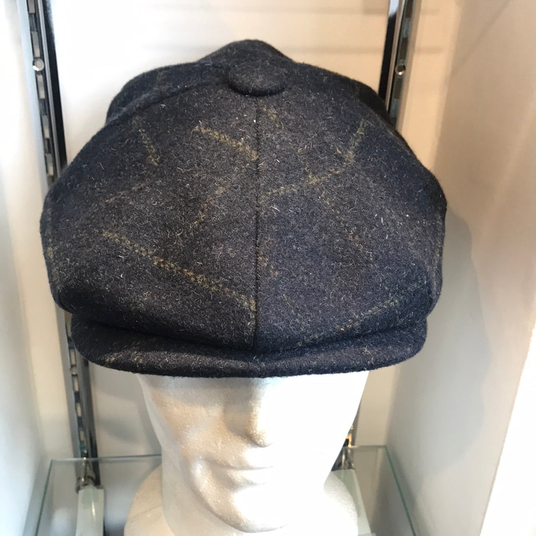 Coppola nuova inglese stile Peaky Blinders in tweed blu - Shop In London
